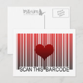 IK HOOP VAN JE BARCODE BRIEFKAART (Voorkant / Achterkant)