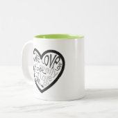 IK HOOP VAN JE Green Tea mama Mok (Voorkant links)