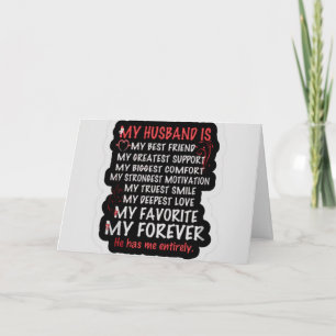 "IK HOOP VAN JE" HUSBAND BIRTHDAY KAART