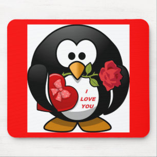 "IK HOOP VAN JE" PENGUIN MUISMAT