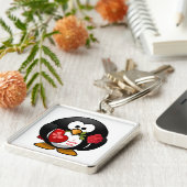 "IK HOOP VAN JE" PENGUIN SLEUTELHANGER (Zijkant)