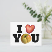 IK HOOP VAN JE Valentijnsdag Briefkaart 1 (Staand voorkant)