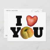 IK HOOP VAN JE Valentijnsdag Briefkaart 1 (Voorkant / Achterkant)