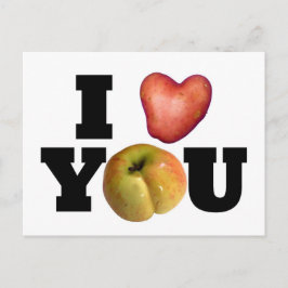 IK HOOP VAN JE Valentijnsdag Briefkaart 1
