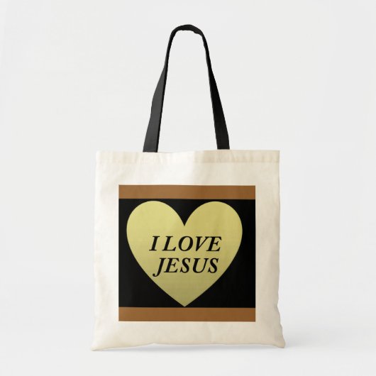 IK HOOP VAN JESUS TOTE BAG (Voorkant)