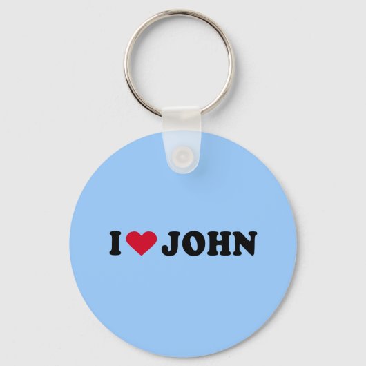 IK HOOP VAN JOHN SLEUTELHANGER (Voorkant)