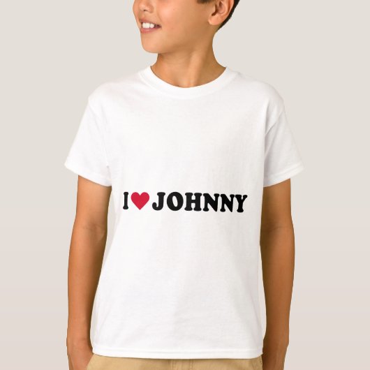 IK HOOP VAN JOHNNY T-SHIRT (Voorkant)