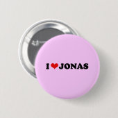 IK HOOP VAN JONAS RONDE BUTTON 5,7 CM (Voorkant /achterkant)