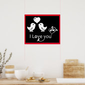 "IK HOOP VAN JULLIE" POSTER (Keuken)