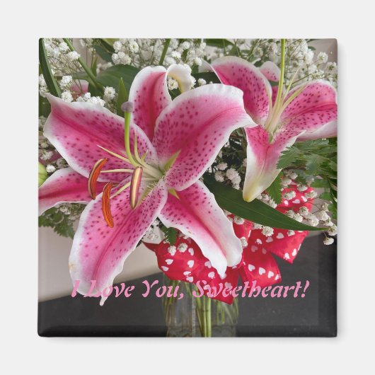 IK HOOP VAN JULLIE SCHADETHEART, magneet (Voorkant)