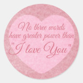 "IK HOOP VAN JULLIE" stickers (Voorkant)