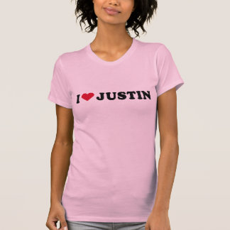 IK HOOP VAN JUSTIN T-SHIRT