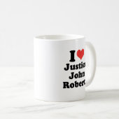 IK HOOP VAN JUSTITIE JOHN ROBERTS - .png Koffiemok (Voorkant rechts)
