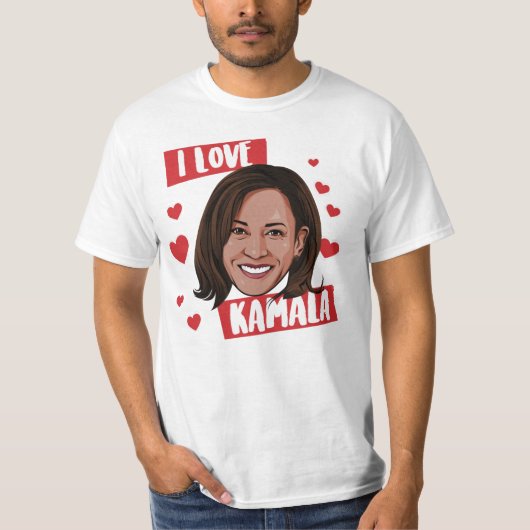 IK HOOP VAN KAMALA T-SHIRT (Voorkant)