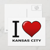 IK HOOP VAN KANSAS CITY,KS - KANSAS BRIEFKAART (Voorkant / Achterkant)