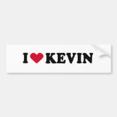 IK HOOP VAN KEVIN BUMPERSTICKER (Voorkant)