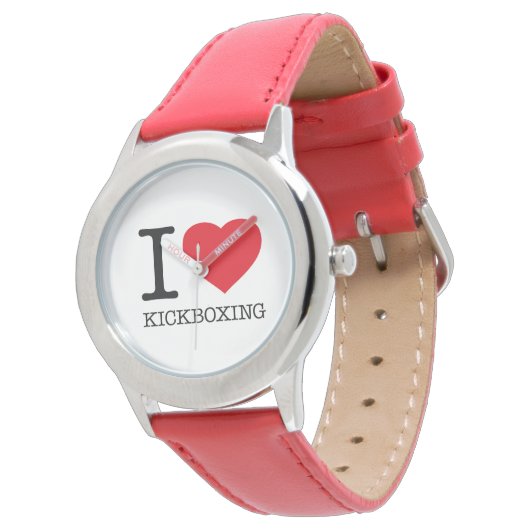 IK HOOP VAN KICKBOXING HORLOGE (Gekanteld)