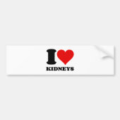 IK HOOP VAN KIDNEYS BUMPERSTICKER (Voorkant)