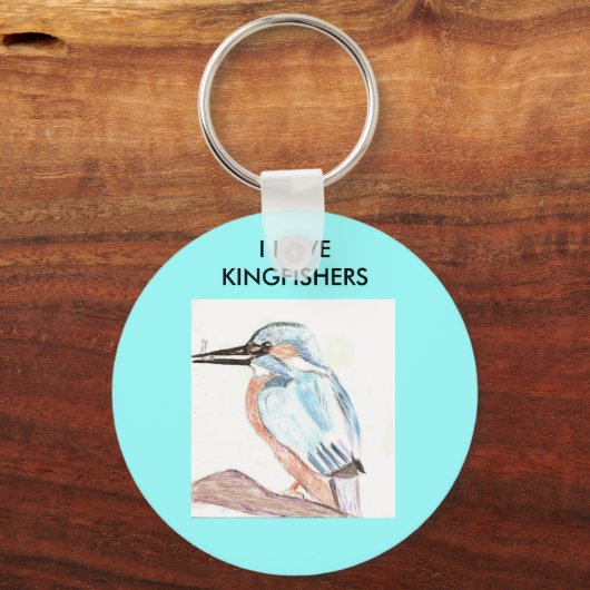 IK HOOP VAN KINGFISHERS SLEUTELHANGER (Voorkant)