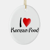 IK HOOP VAN KOREAN VOEDSEL KERAMISCH ORNAMENT (Rechts)