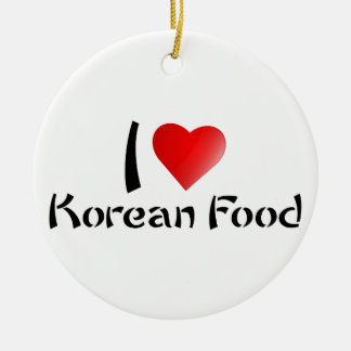 IK HOOP VAN KOREAN VOEDSEL KERAMISCH ORNAMENT