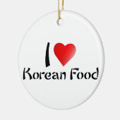 IK HOOP VAN KOREAN VOEDSEL KERAMISCH ORNAMENT (Links)