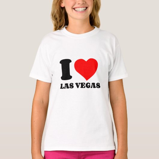 IK HOOP VAN LAS VEGAS T-SHIRT (Voorkant)