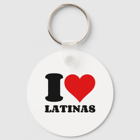 IK HOOP VAN LATINAS HEART SLEUTELHANGER (Voorkant)