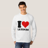 IK HOOP VAN LATINAS HEART T-SHIRT (Voorkant volledig)