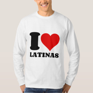 IK HOOP VAN LATINAS HEART T-SHIRT