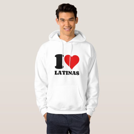 IK HOOP VAN LATINAS HOODIE (Voorkant volledig)