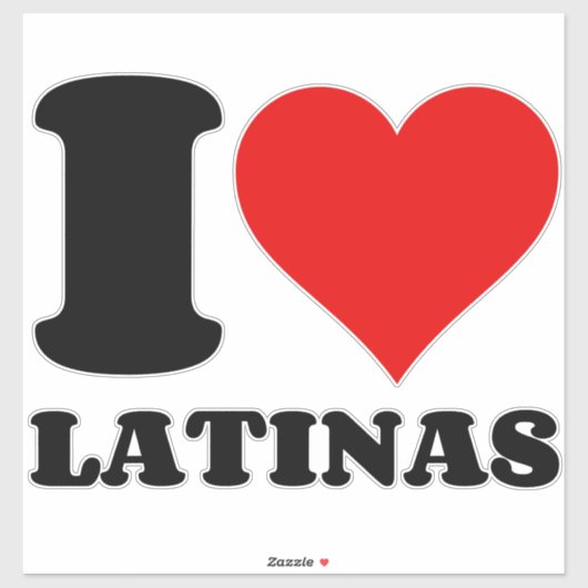 IK HOOP VAN LATINAS STICKER (Vel)