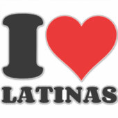 IK HOOP VAN LATINAS STICKER (Voorkant)