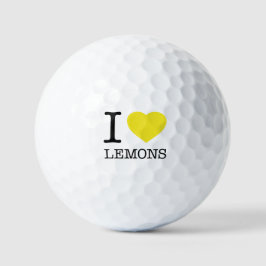 IK HOOP VAN LEMONS GOLFBALLEN