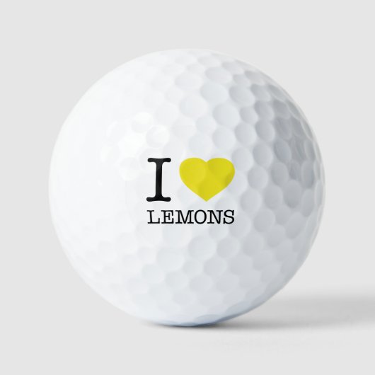 IK HOOP VAN LEMONS GOLFBALLEN (Voorkant)