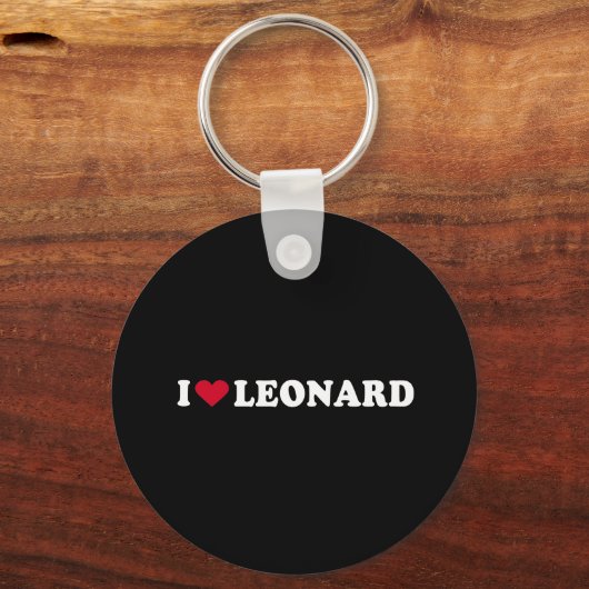 IK HOOP VAN LEONARD SLEUTELHANGER (Voorkant)