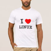 IK HOOP VAN LINUX T-SHIRT (Voorkant)