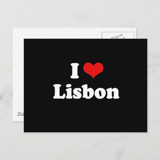IK HOOP VAN LISBON BRIEFKAART (Voorkant / Achterkant)