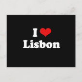 IK HOOP VAN LISBON BRIEFKAART (Voorkant)