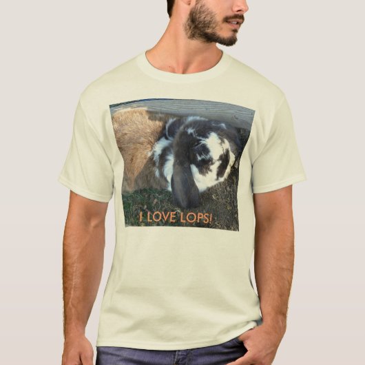 IK HOOP VAN LOPS! T-SHIRT (Voorkant)