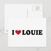 IK HOOP VAN LOUIE BRIEFKAART (Voorkant / Achterkant)