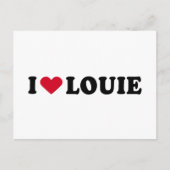 IK HOOP VAN LOUIE BRIEFKAART (Voorkant)