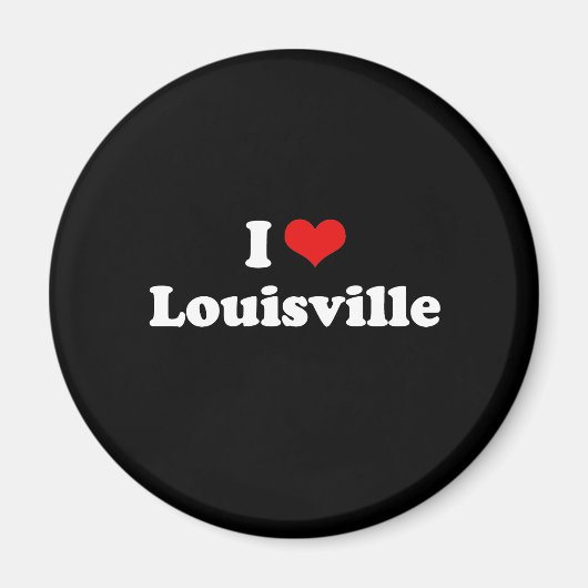 IK HOOP VAN LOUISVILLE MAGNEET (Voorkant)