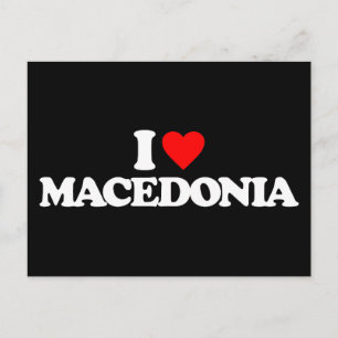 IK HOOP VAN MACEDONIË BRIEFKAART