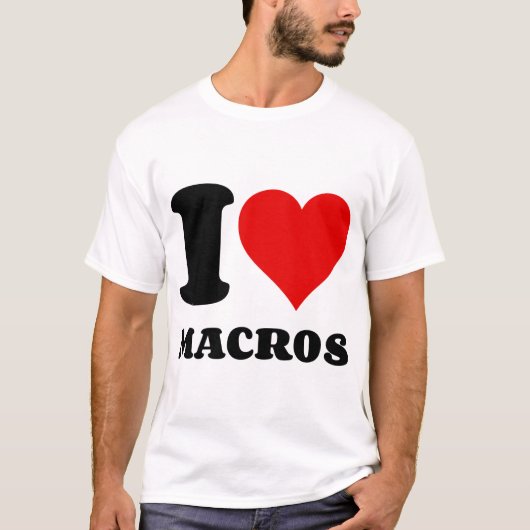 IK HOOP VAN MACROS T-SHIRT (Voorkant)