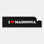 IK HOOP VAN MADONNA BUMPERSTICKER (Voorkant)