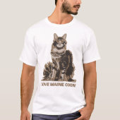 IK HOOP VAN MAINE COON T-SHIRT (Voorkant)