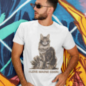 IK HOOP VAN MAINE COON T-SHIRT