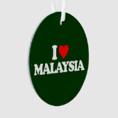 IK HOOP VAN MALAYSIA ORNAMENT (voorkant)