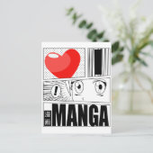 IK HOOP VAN MANGA BRIEFKAART (Staand voorkant)